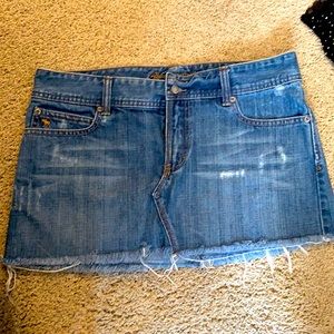 Abercrombie and Fitch jean skirt